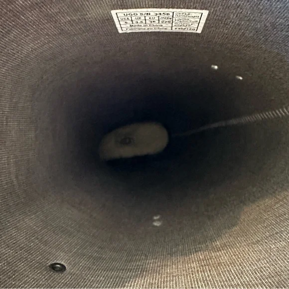 Ugg Madelynn Lace Up Rubber Rain Boots size 5 - Picture 10 of 10